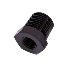 Load image into Gallery viewer, Aeroflow AF912-06-04BLK Npt Pipe Reducer 3/8" To 1/4" Black Male To Female