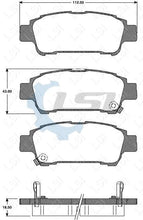 Load image into Gallery viewer, Rear Brake Pads and Disc Rotors Set for Toyota Estima MCR30 ACR30 ACR40 00-05