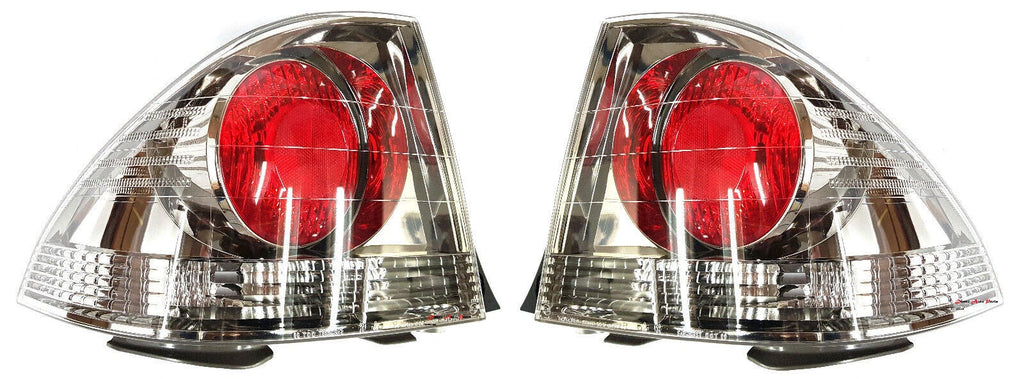 *NEW* TAIL LIGHT REAR BACK LAMP (CHROME) for LEXUS IS200 IS300 1999 - 2005 PAIR
