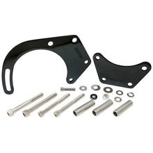 Load image into Gallery viewer, Aeroflow Low Mount Alternator Bracket Black AF64-4017BLK