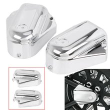 Load image into Gallery viewer, Chrome Rear Axle Cover Bar Shield Swingarm Cap For Harley Softail FLSTC FLSTN ST