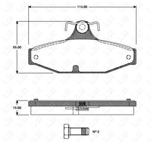 Load image into Gallery viewer, Front and Rear Brake Pads and Rotors Set for Ford FALCON EF EL ABS XR6 XR8 94-98