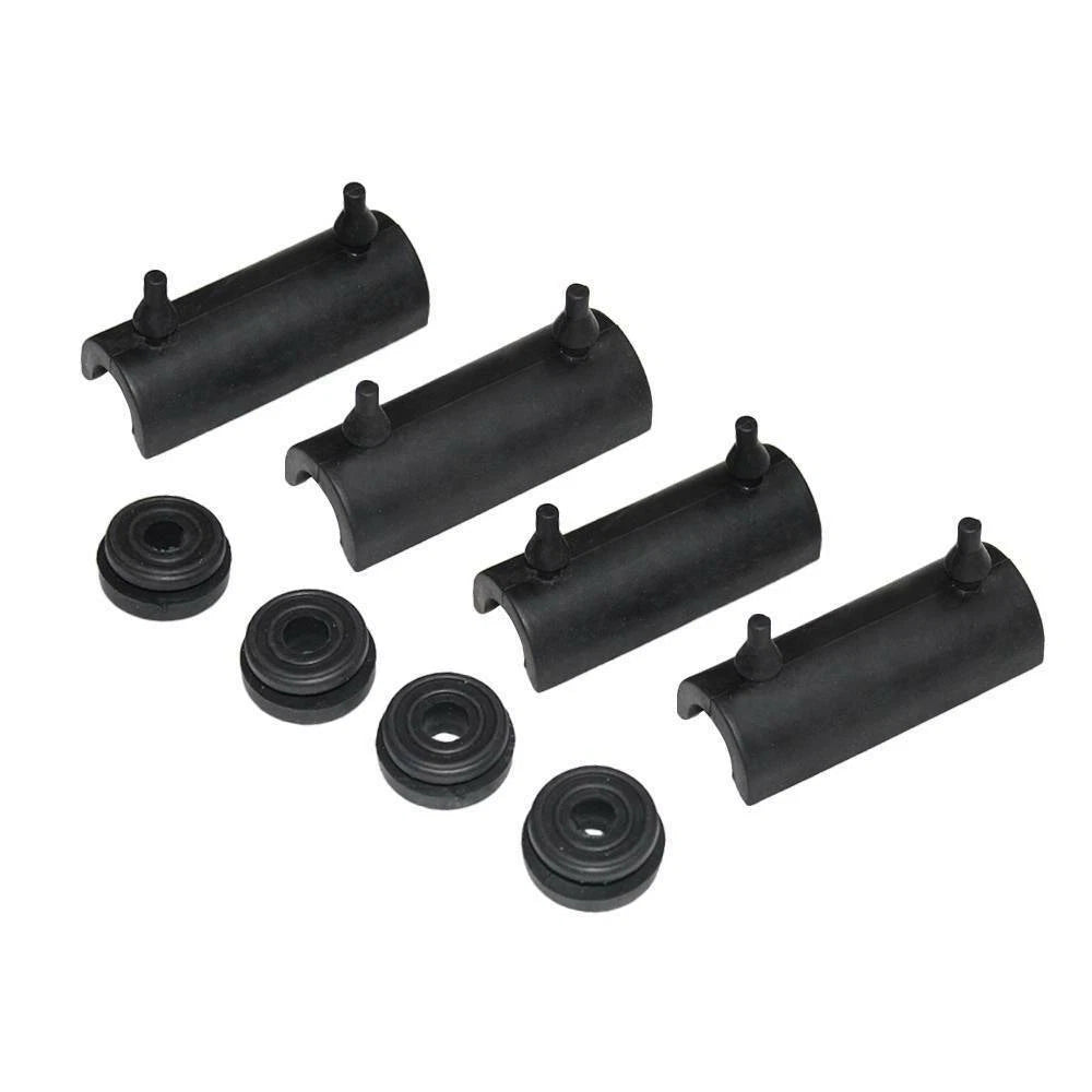 4pcs Rubber Grommet Support Cushion Hard Saddlebag For Harley Touring 2014-2018