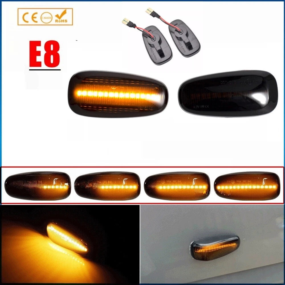 For Holden Commodore VY VZ LED Dynamic Side Marker Indicator Turn Signal Lamps S