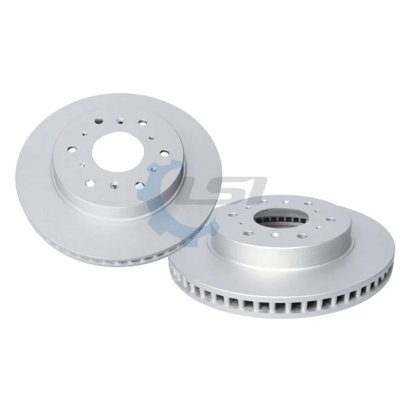 Horsepower Geomet Coated Front Brake Disc Rotors for Haval H9 2.0 2015-on 334mm