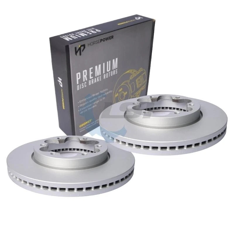 Front Brake Disc Rotors for Toyota HIACE KDH200 TRH 2005 - 18 285mm