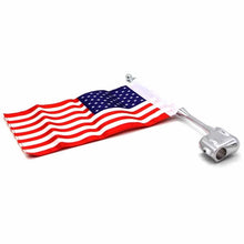 Load image into Gallery viewer, For Honda Goldwing GL1800 2001-2011 Motorcycle USA American Flag &amp; Flag Pole ST
