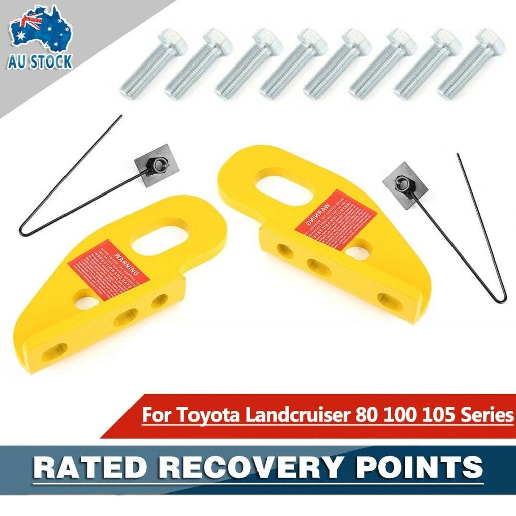 Heavy Duty Rated Recovery Points Fit For Toyota Landcruiser 80 100 105 Series