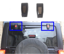 Pair LED Tail Lights Brake Rear Signal Reverse DRL For Jeep Wrangler JK 07-17 ST