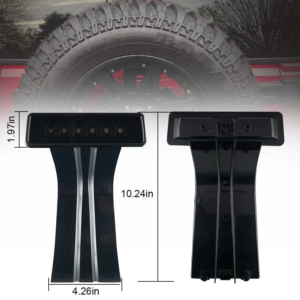 For Jeep Wrangler JK 2007-2017 LED Tail Light Rear 3rd Brake Stop Lamp ST