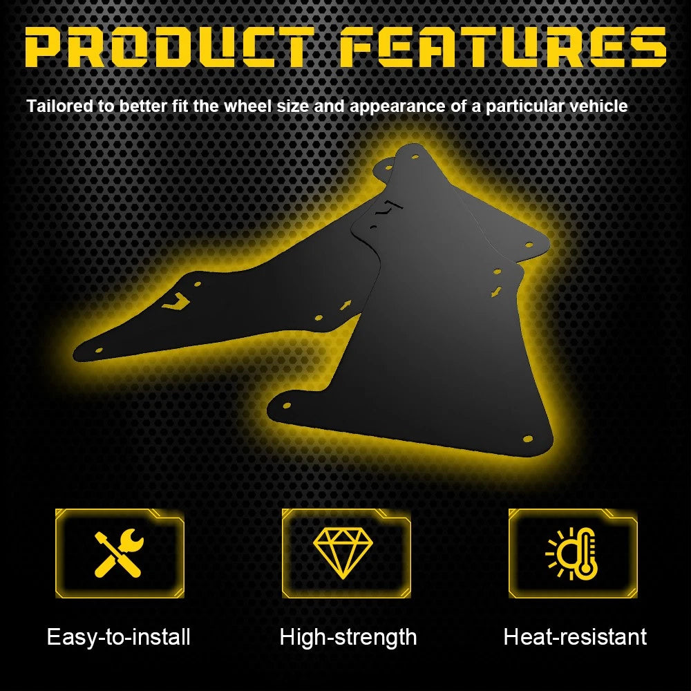 Splash Guards Fit Toyota Land Cruiser Prado 120 150 03-20 Fender Liner Mud Flaps