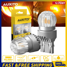 Load image into Gallery viewer, 2x T20 7440 WY21W W21W 6 SMD AMBER ORANGE LED INDICATOR SIGNAL LIGHT BULBS 12V