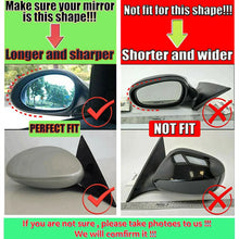 Load image into Gallery viewer, 2x For BMW E90 E92 E93 PRE-LCI 05-07 Carbon Look Rear View Mirror Cover Cap ST