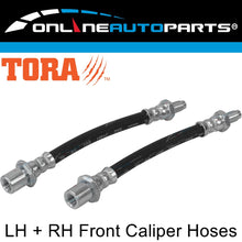 Load image into Gallery viewer, 2 Front Brake Hoses for Toyota Landcruiser 60 70 75 Series LH &amp; RH Lines 80-99
