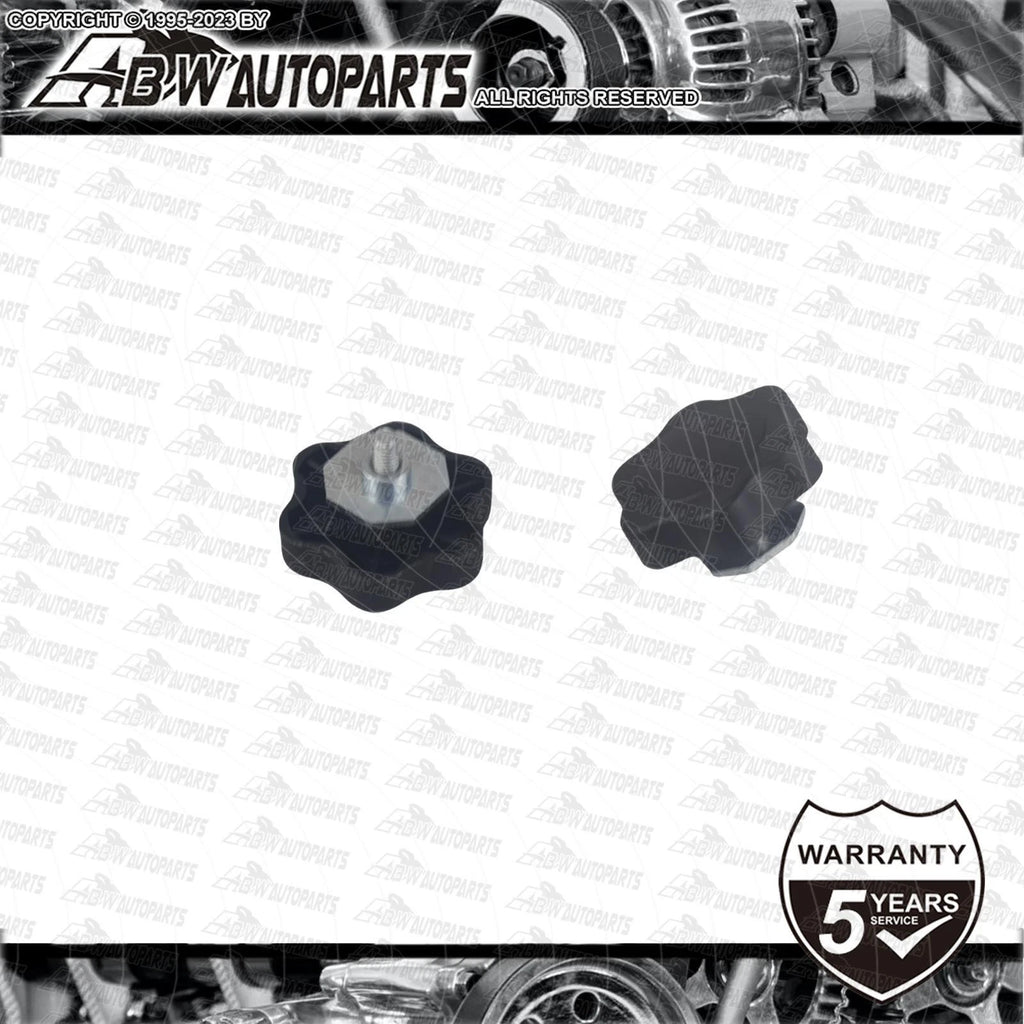 2 x Carefree Awning Brace Locking Knob with Backing Nut 200-34120 Caravan RV