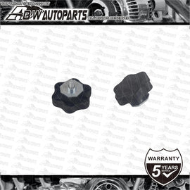 2x Awning Brace Locking Knob & Backing Nut for Caravan RV Roll Out