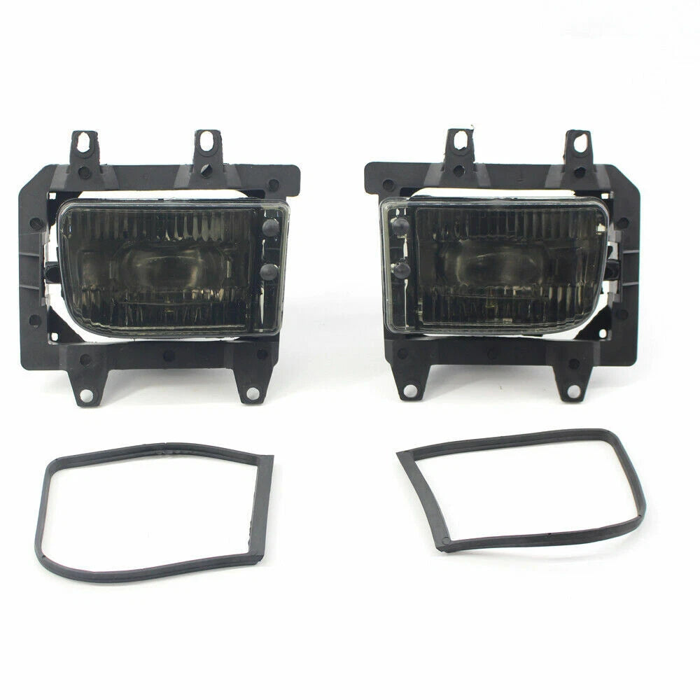 Pair Front Bumper Fog Light Lamp For BMW E30 3-Series Sedan 85-93 Left&Right ST