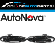 Load image into Gallery viewer, Black Front Outer Door Handles for Landcruiser FZJ105 HDJ100 HZJ105 UZJ100