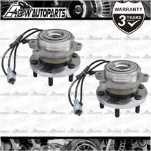 Load image into Gallery viewer, 2X FRONT WHEEL BEARING HUB For NISSAN NAVARA D40 4WD &amp; ABS 05-2015 THAI BUILT