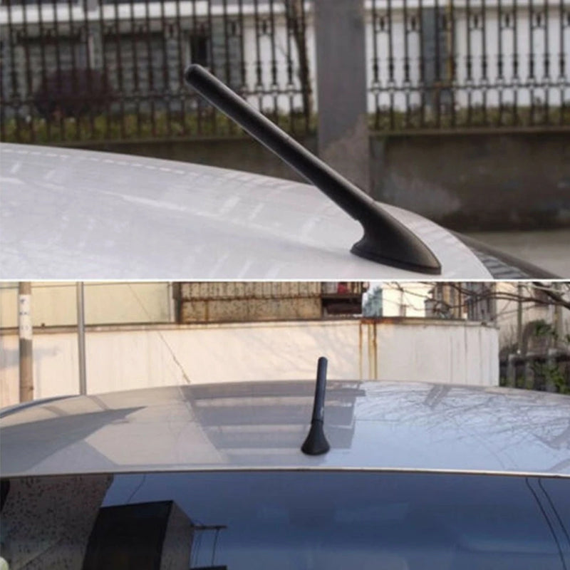 Universal 4.7" Short Car Antenna AM/FM Mini Roof Aerial Copper Core