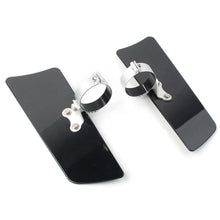 Load image into Gallery viewer, Motorcycle Black Front Wind Fork Air Deflector For Honda Suzuki Kawasaki Yamaha