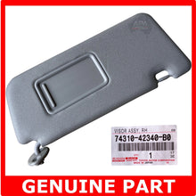 Load image into Gallery viewer, GENUINE Toyota Rav4 ACA21 ACA22 ACA23 Right RH Drivers Sun Visor