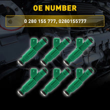 Load image into Gallery viewer, FOR HOLDEN 3.8L V6 280155777 STANDARD VT/X/Y/S/6/N/R INJECTORS SERVICED GREEN
