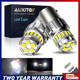 2-10x NEW BAY15D 1157 P21/5W White 23SMD LED BRAKE STOP TAIL LIGHT BULB GLOBE A