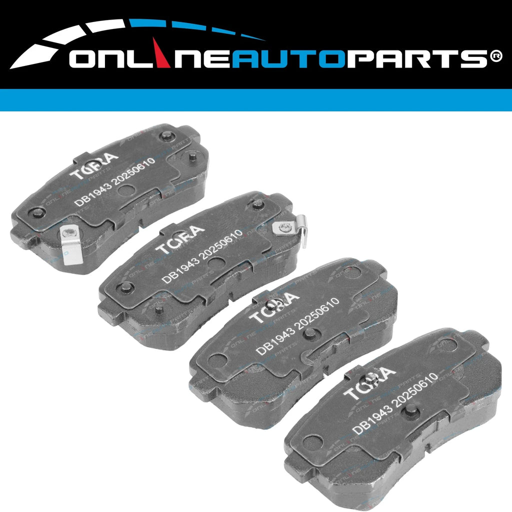 Rear Disc Brake Pad Set for Hyundai i30cw FD 1.6L D4FB 2009~2013 FWD Wagon