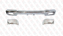 Load image into Gallery viewer, NEW FRONT BUMPER BAR CENTRE + ENDS (CHROME) fit TOYOTA HILUX 4WD LN106 1988-1991