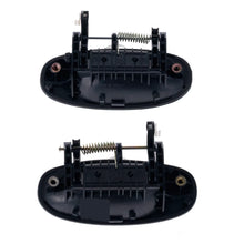 Load image into Gallery viewer, 4pc Front Rear Left &amp; Right Outer Door Handle Black for Holden Barina TK 2005-11