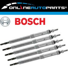 Load image into Gallery viewer, Bosch Glow Plug Set for Ssangyong Rexton Y220 2.7L RX270 2004~13 5cyl Diesel