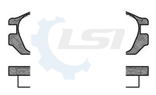 Load image into Gallery viewer, Rear Brake Pads and Rotors Set for Nissan PATROL 2.8L 4.2L 4.5L GQ 92-98