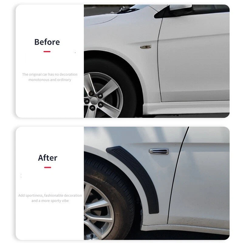 2pcs For Mitsubishi Lancer 08-2015 EVO 10X Black Front Fender Side Vent Cover ST