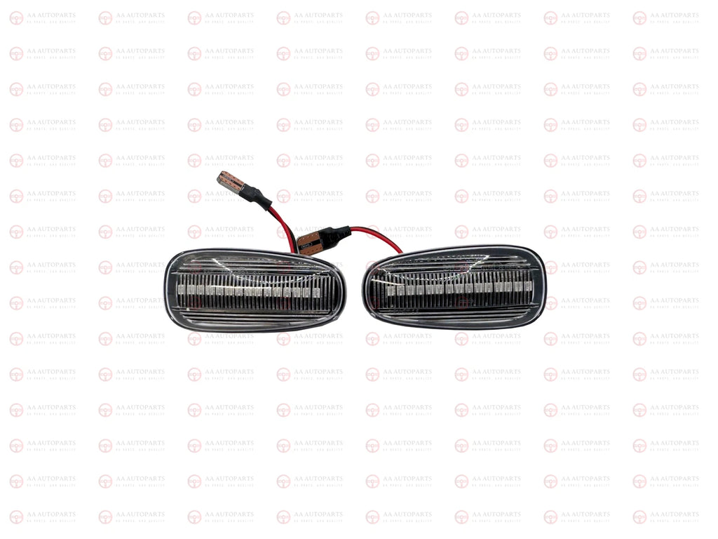 Clear Dynamic Sequential LED Side Indicator Light Pair Holden Commodore VY VZ