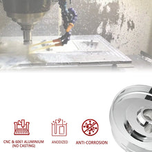 Load image into Gallery viewer, 5 &amp; 6 Hole Steering Wheel Polished Short Hub Adapter Kit For Ididit for GM Chevy