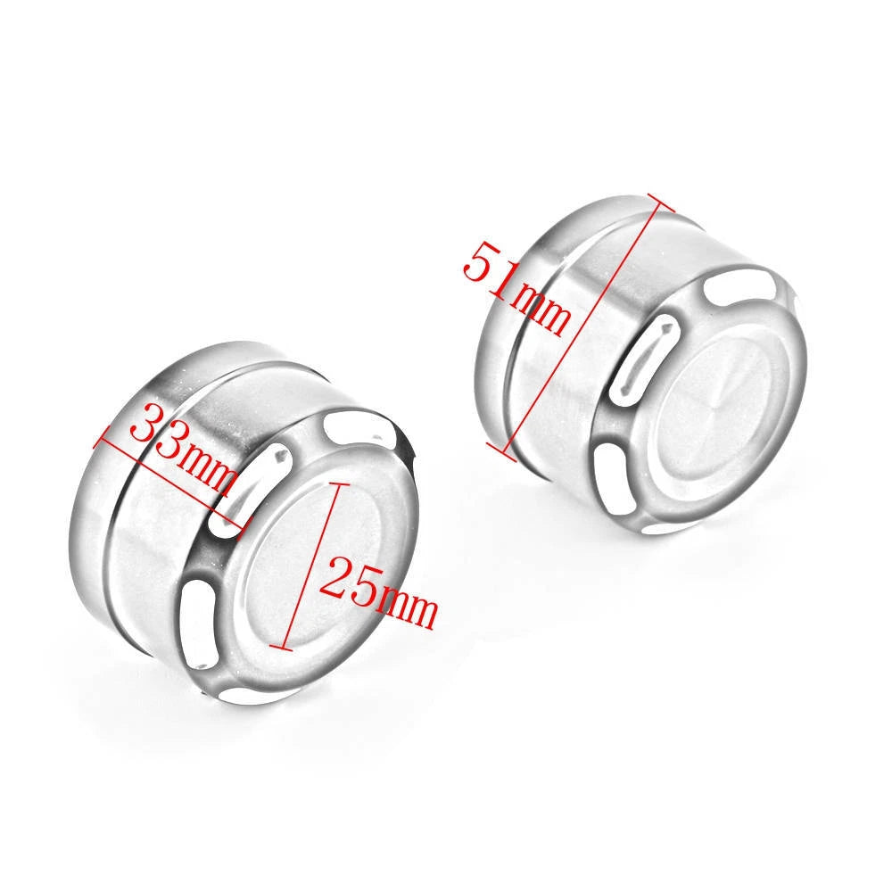 Black Aluminum Rear Axle Bolt Nut Cap Cover For Harley Softail Fat Boy 2018+ ST