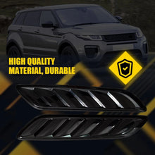 Load image into Gallery viewer, 2X Car Air Flow Intake Hood Scoop Bonnet Vent Cover Universal Decor Turbo Side