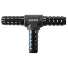 Load image into Gallery viewer, Aeroflow AF64-4205BLK Aluminium T Piece 10mm / 3/8" Black Tee Piece AF64-4205BLK