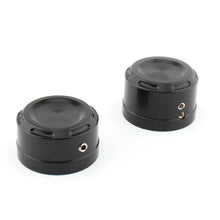 Load image into Gallery viewer, Black Aluminum Rear Axle Bolt Nut Cap Cover For Harley Softail Fat Boy 2018+ ST