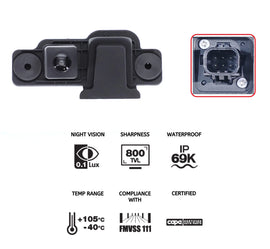 Reverse Backup Camera OE Connector for Toyota HiAce GDH/GRH 2019-On