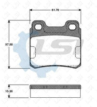 Load image into Gallery viewer, Front Brake Pads and Disc Rotors Set for Volvo S70 2.4 2.5 1997 - 00