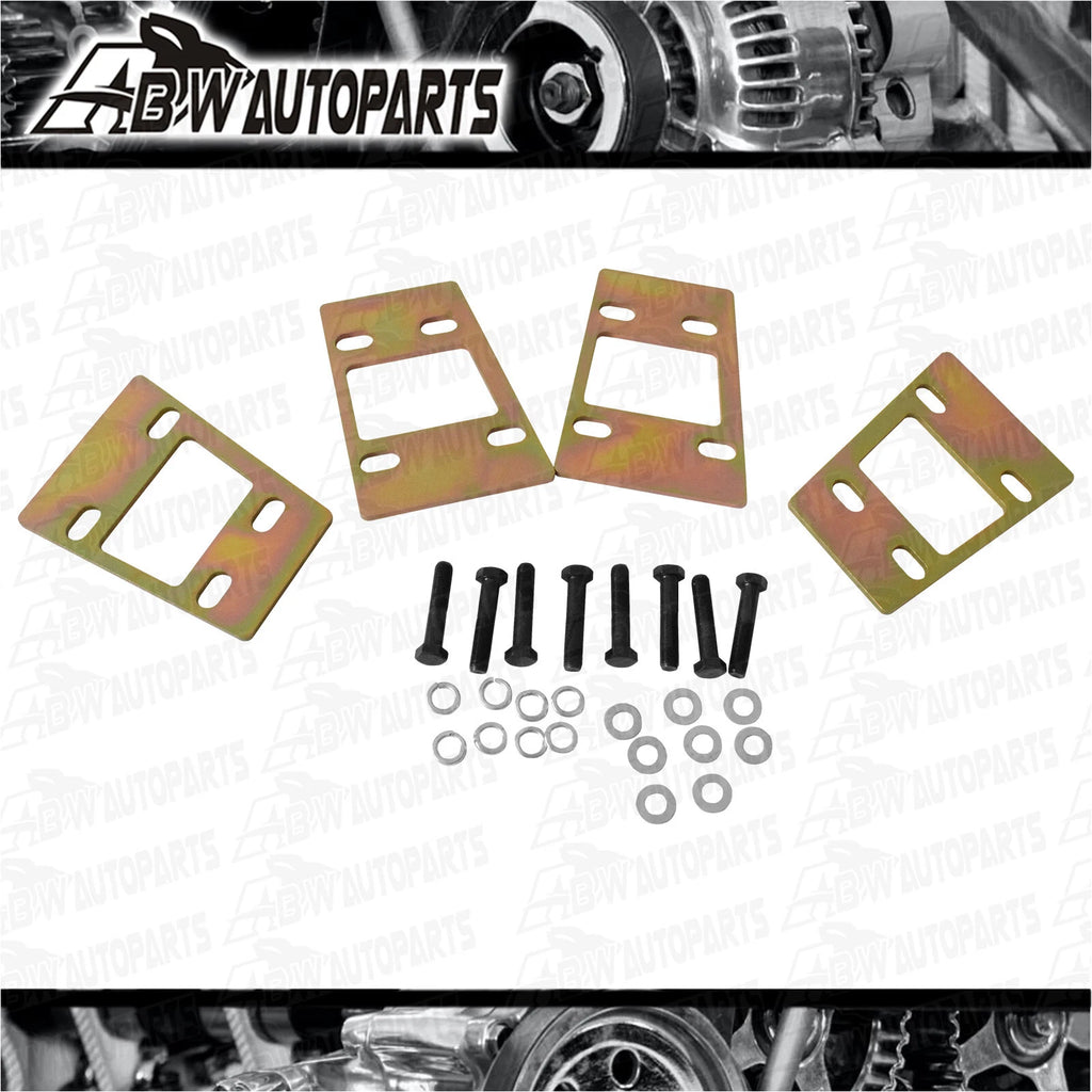 Zinc Coated Gearbox Spacer Kit 6/12mm for Nissan Patrol GQ GU Y60 Y61 W/ Blots