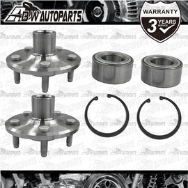 PAIR x FRONT Wheel Bearing and Hub Kit For Ford Territory SX SY SZ AWD