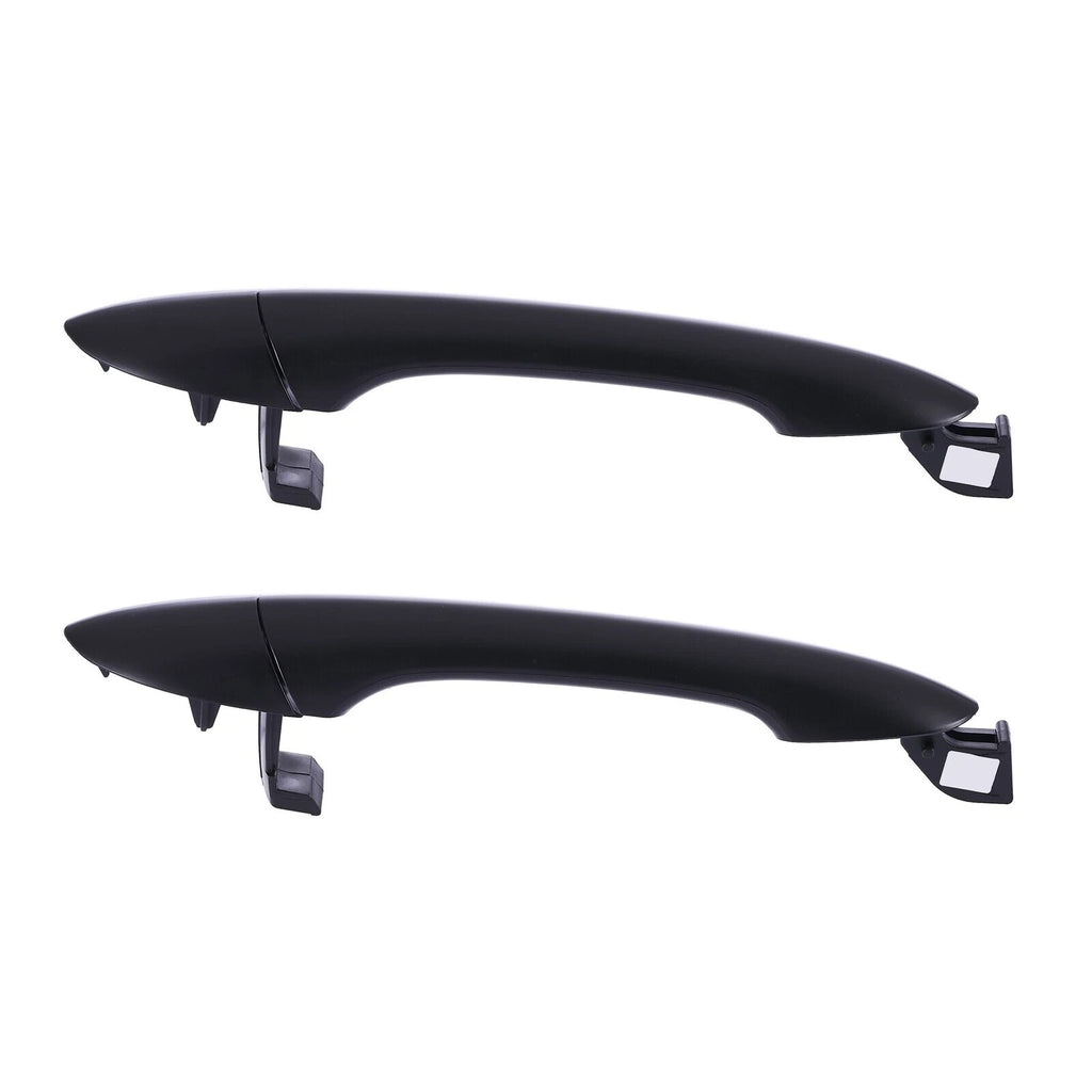 4pc FRONT REAR Left & Right Outer Door Handle Blk For Hyundai Sonata i45 10-14