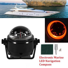 Load image into Gallery viewer, NEW LED Light Electronic Vehicle Car Navigation Sea Marine Boat Ship Compass ST