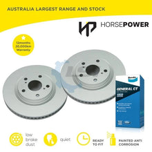 Load image into Gallery viewer, Front Bendix GCT Brake Pads and Rotors for Toyota AURION 3.5L GSV4OR GSV50 06-16