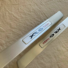 Load image into Gallery viewer, XR6 TURBO DOOR SEAL SCUFF PLATE SET SUITS FORD FG SERIES, FRONT AND REAR SET