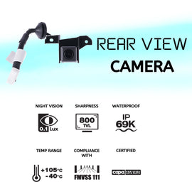 Reverse Camera OE 8 Pin Connector for Toyota Camry ACV40/AHV40 2009-2012