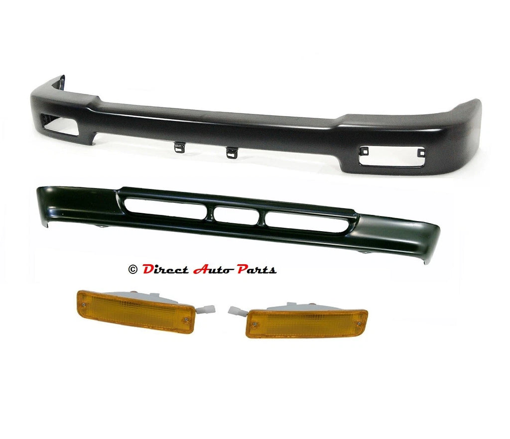 FRONT BAR + LOWER APRON + LAMP + GRILLE SUIT TOYOTA HILUX 2WD RN85 1991 - 1994